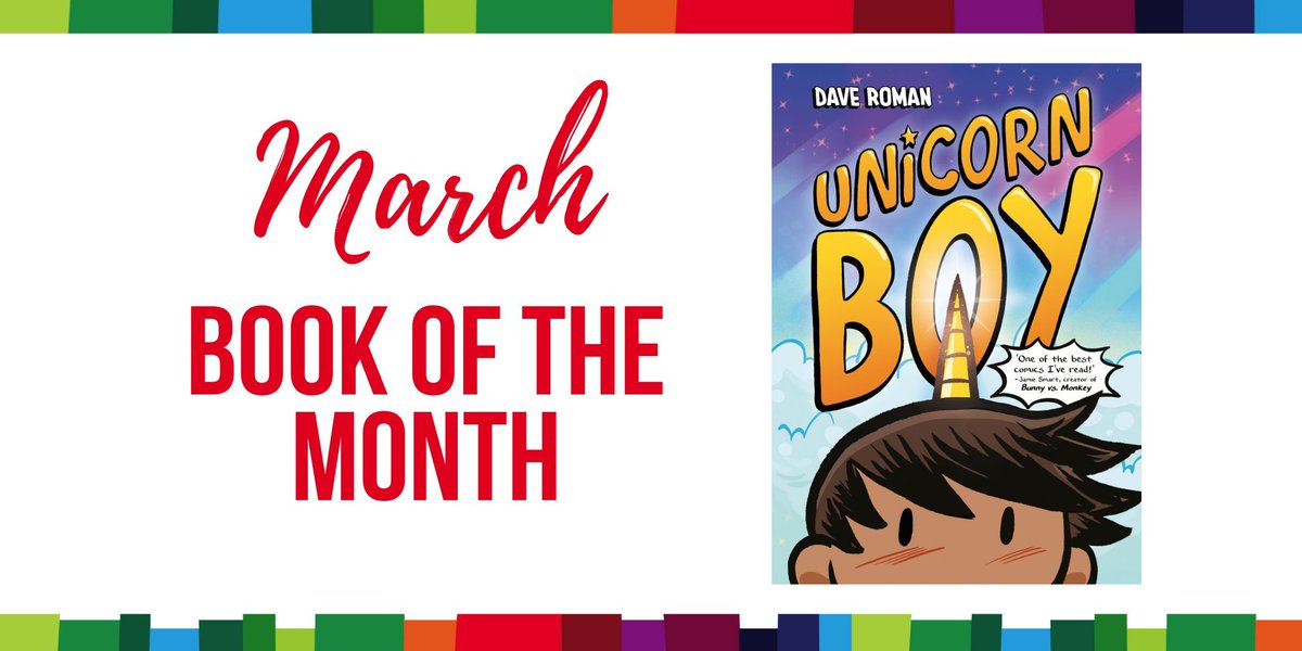 toppsta's tweet photo. WIN our Book of the Month, Unicorn Boy by @yaytime @hachettekids 

A colourful, hilarious and heart-warming #graphicnovel about a shy kid who unwillingly sprouts a unicorn horn.

To enter RT, FLW &amp; comment below telling us what magical power you'd like to have.

UK Only Ends 17/3 https://t.co/x6u7FTCEjH