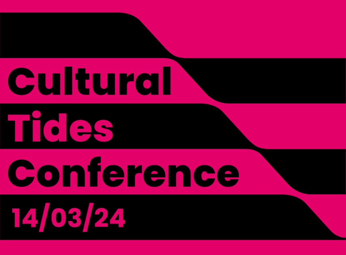 Today’s the day! #culturaltides conference #culturalstartegy #Hull Great array of speakers from creative cities to learn from, panel discussions and the all important q&a to unpack ideas and debate!