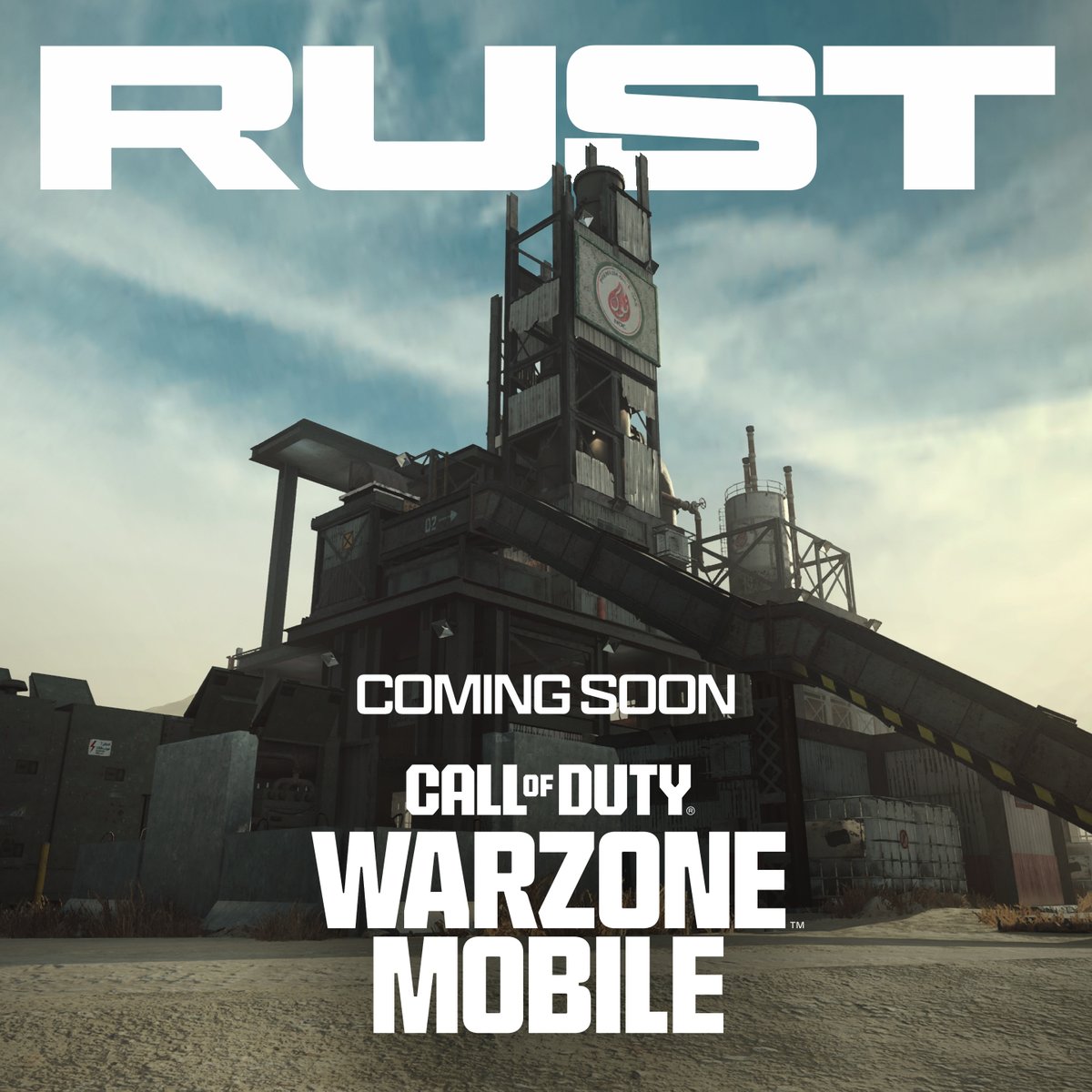 ApexEnemy0's tweet photo. Rust is coming to Call of Duty®: Warzone Mobile on 3rd April.
#Warzonemobile #Wzm https://t.co/ZkiYU9SIFG
