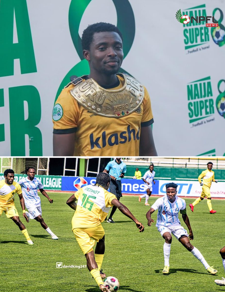 NPFL_News's tweet photo. 5 - Silas Nenrot’s hat-trick in #PLAGOM was the fifth hattrick of the current campaign.
 
It also only took him 11 minutes to complete his hat-trick.

#NPFL24 https://t.co/ui2L30Kxdk
