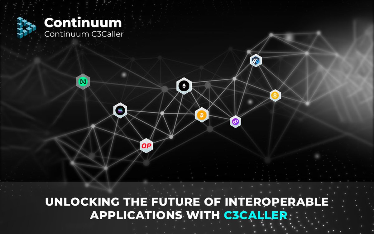 ⛓️ Delve into the future of interoperable applications with #C3Caller! Seamlessly connect diverse blockchains, paving the way for truly interconnected networks. Empower developers, streamline user experiences, and explore boundless possibilities for #interoperability.

🔍 In a