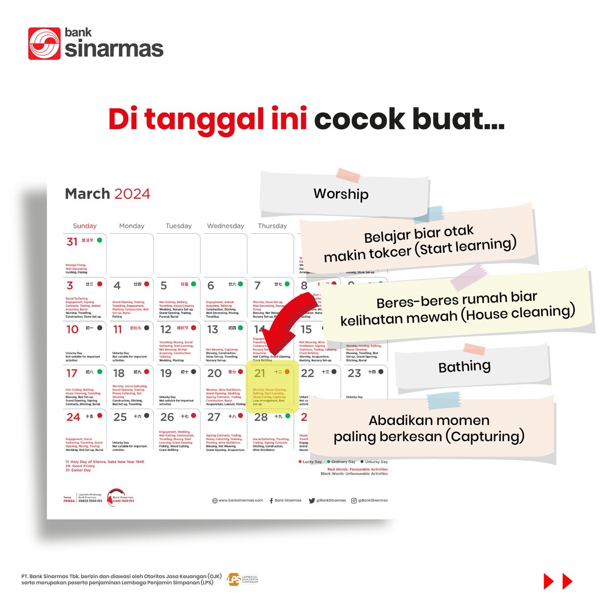 BankSinarmas's tweet photo. Ayo, download kalendernya di link berikut: https://t.co/kCx8l0Csj0

#BankSinarmas #FinansialLebihBaik #SimobiPlus #KalenderDigital https://t.co/cpEXh11RVU