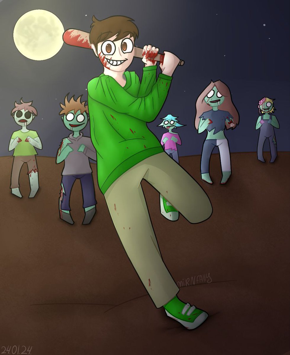 mirnfallyv's tweet photo. ZOMBIEEES!! 

#art #digitalart #artwork #arts #drawing #drawings #draw #artist #artists #arty #commissionsopen #originalcharacter #originalcharacterart #eddsworld #eddeddsworld #eddsworldedd #eddgould https://t.co/c45kHGX9pv