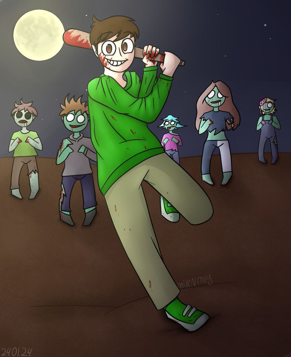 mirnfallyv's tweet photo. ZOMBIEEES!! 

#art #digitalart #artwork #arts #drawing #drawings #draw #artist #artists #arty #commissionsopen #originalcharacter #originalcharacterart #eddsworld #eddeddsworld #eddsworldedd #eddgould https://t.co/c45kHGX9pv