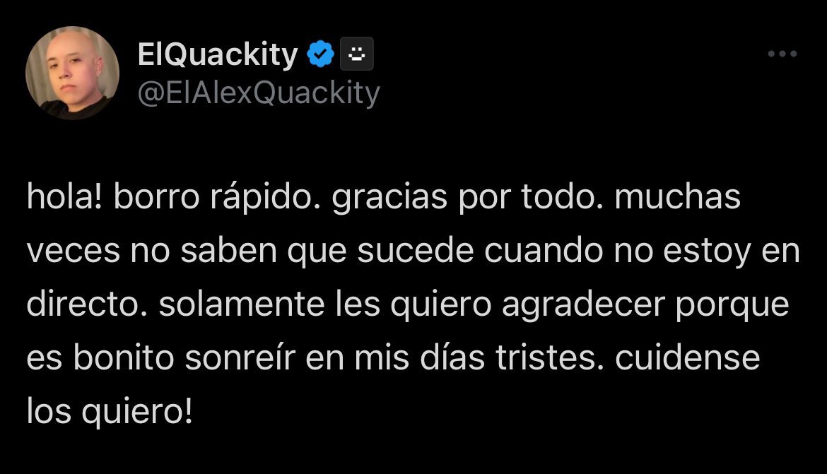 QUACKITY SPANISH STREAM UPDATES ACCOUNT🪷 tweet media