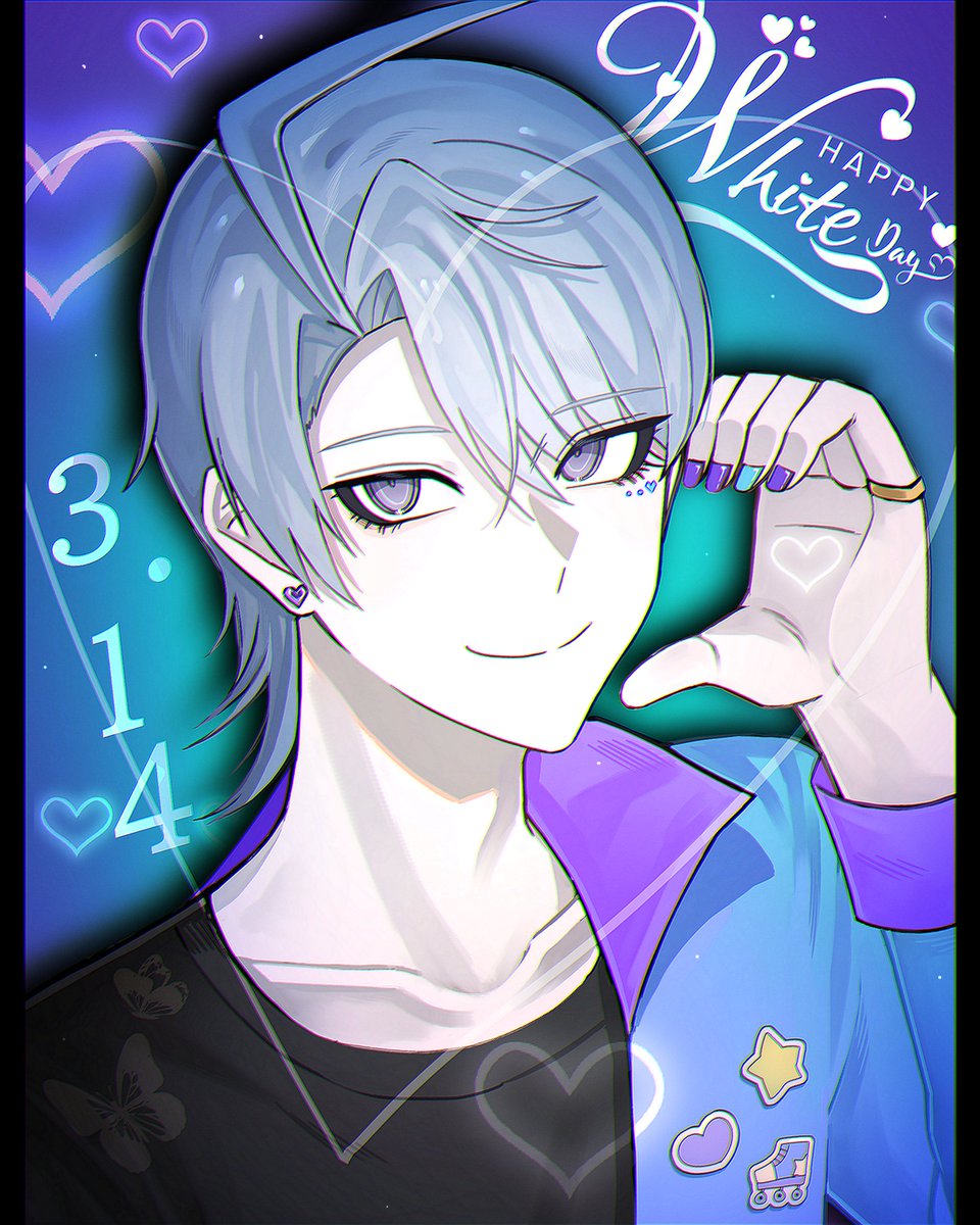 dgrp_mauve's tweet image. 💟Happy White Day!! 
#fanganronpa #dgrp_mauve 
#DRMV #創作論破 #DRMV_official
#Whiteday #HappyWhiteDay