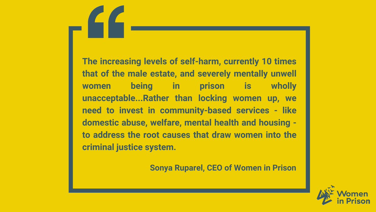 Trigger ⚠️ 128% increase in self-harm amongst women in HMP Eastwood Park, says report from @_Imbs_ Read our full response here: bit.ly/48ZMRNL #WomenInPrison