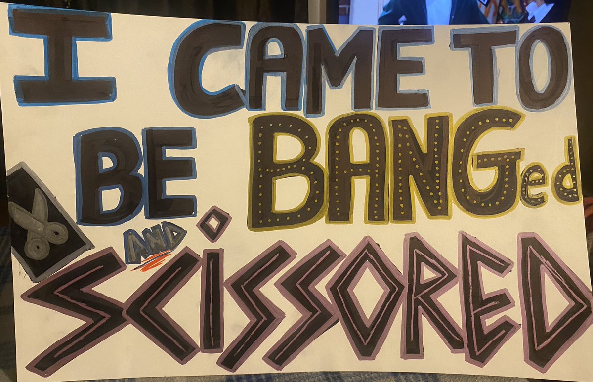 Guess I made this sign for nothing 🤣😒😢 #AEWBigBusiness #Boston #TdGarden @Bowens_Official @PlatinumMax @RealBillyGunn
