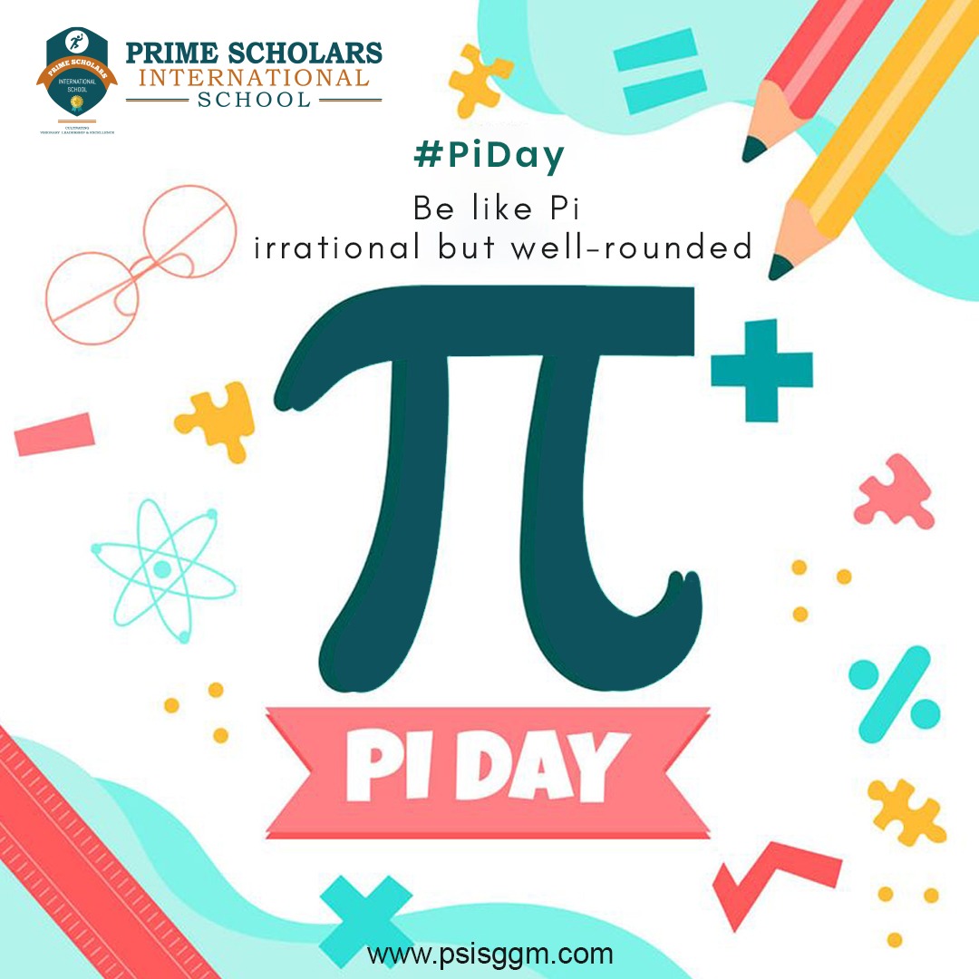 Pi Day: Where being irrational is the norm! Let's get calculating! 

#pieday #pieday2024 #piepie #schoolingurugram #bestschoolingurugram