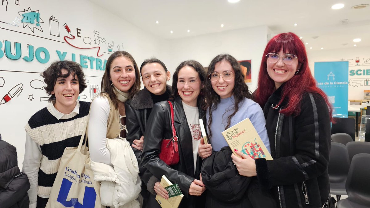 Laura (@lpez_laura) on Twitter photo ¡Qué ilusión presentar nuestro libro en la librería <a href="/Serendipia_CR/">Serendipia Librería & Editorial</a>! 📚Mil gracias a todos los que vinisteis. Esperamos que disfrutéis del libro tanto como lo hemos hecho nosotros haciéndolo 😊
En abril, nos vemos en el Ateneo 😊
<a href="/CatarataLibros/">Libros Catarata</a> <a href="/HispanicasUCLM/">Hispánicas UCLM</a> <a href="/AEEUCLM/">Asociación de Estudiantes de Español de la UCLM</a> <a href="/uclm_es/">Universidad de Castilla-La Mancha</a> ¡Qué ilusión presentar nuestro libro en la librería <a href="/Serendipia_CR/">Serendipia Librería & Editorial</a>! 📚Mil gracias a todos los que vinisteis. Esperamos que disfrutéis del libro tanto como lo hemos hecho nosotros haciéndolo 😊
En abril, nos vemos en el Ateneo 😊
<a href="/CatarataLibros/">Libros Catarata</a> <a href="/HispanicasUCLM/">Hispánicas UCLM</a> <a href="/AEEUCLM/">Asociación de Estudiantes de Español de la UCLM</a> <a href="/uclm_es/">Universidad de Castilla-La Mancha</a>