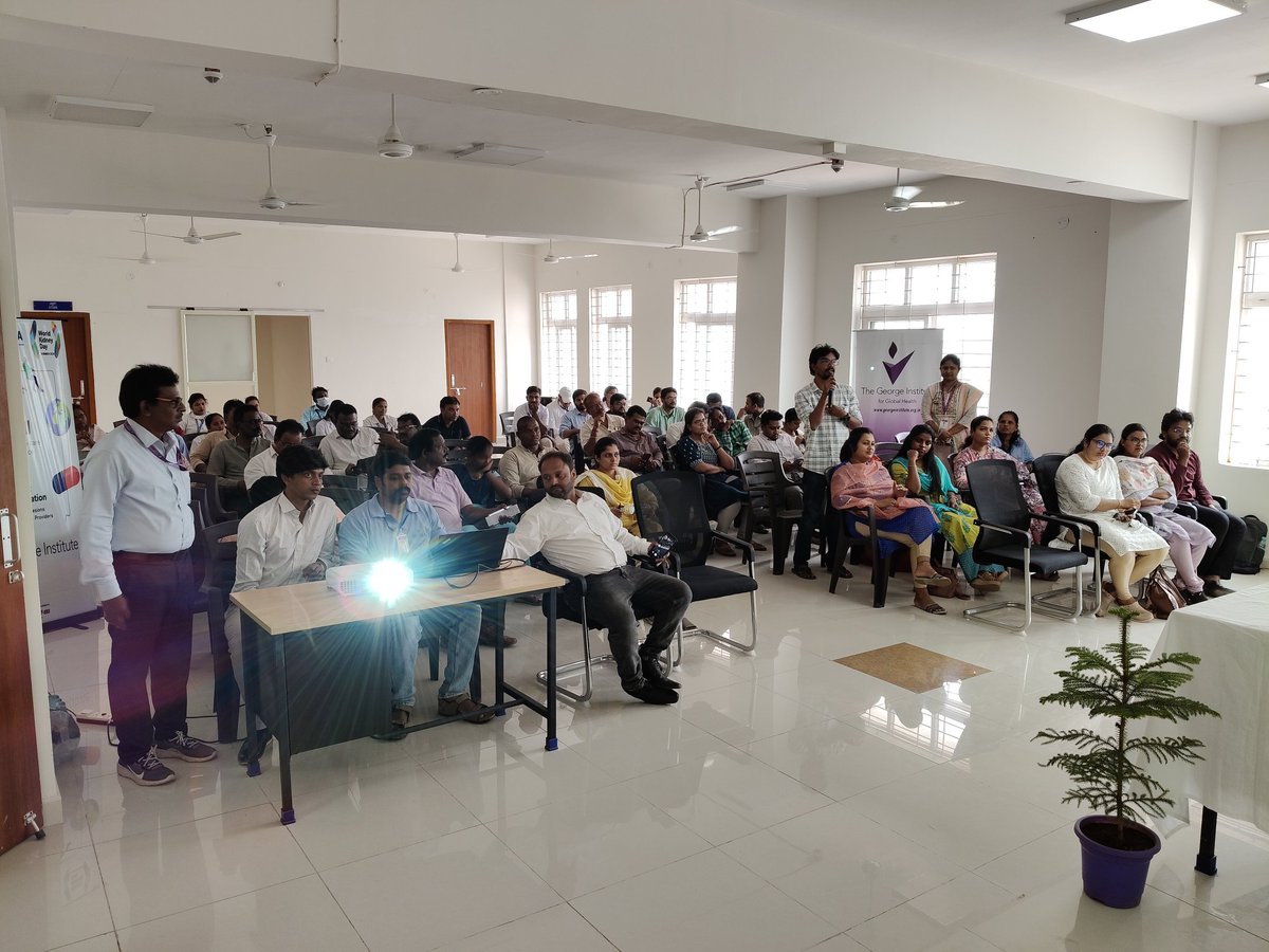 dilip_kandukuru's tweet photo. It's #WorldKidneyDay!  Big thanks to @vjha126 #TheGeorgeInstitute &amp; Dr. Balaji for raising awareness at Dr. YSR Kidney Research Centre!  Let's all learn more about kidney health &amp; take steps to stay healthy. #IPNA #KidneyHealth  #TheGeorgeInstituteforglobalhealth https://t.co/3KAXezfk7S