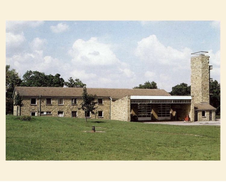 Fire station, Ringinglow Road (demolished). Photo: Gerald Haythornthwaite