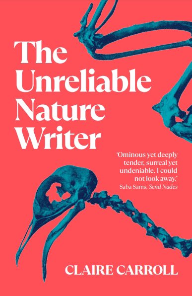 Everybody! Scratch Books are thrilled to be publishing the amazing The Unreliable Nature Writer by Claire Carroll on 6th June Saba Sams says it is: “Ominous yet deeply tender, surreal yet undeniable. I could not look away.” 1/4