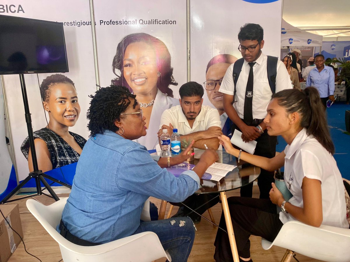 bicabw's tweet photo. BHRDC Career Fair, Francistown Day 1 Highlights!

🎓 Exciting career paths! 🤝 Networking with pros &amp; peers! 📚 Explore top programs!
Missed it? Join us today!
#BHRDC #CareerFair #VarsityPrep #Francistown https://t.co/0Yk9B2yywA