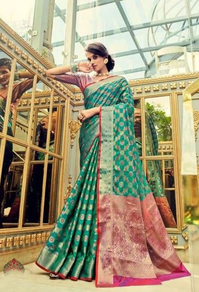 nihalfashions's tweet image. Add a touch of elegance to your wardrobe with our stunning Green Soft Zari Weaving Silk Patola Saree! Hand-woven with intricate zari work, this saree perfectly blends traditional and modern design. #PatolaSaree #HandloomSarees #TraditionalWear

nihalfashions.com/product/green-…