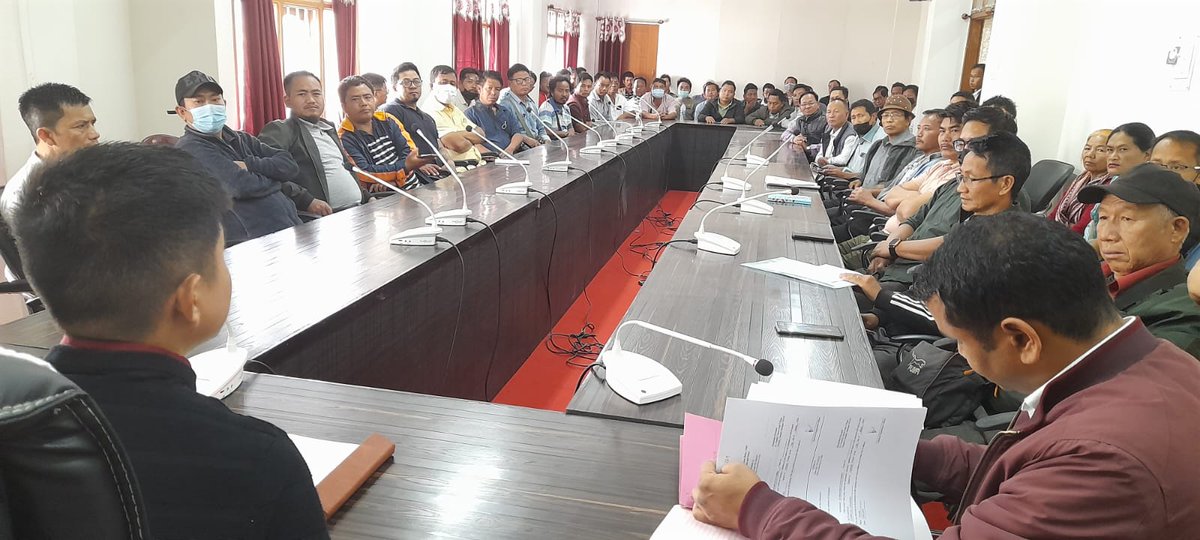 ChandelDeo's tweet photo. Meeting with BLOs chaired by DEO, Chandel.
@ECISVEEP
@CeoManipur
@SpokespersonECI
#LokSabhaElections2024 https://t.co/maBkxpEXzB