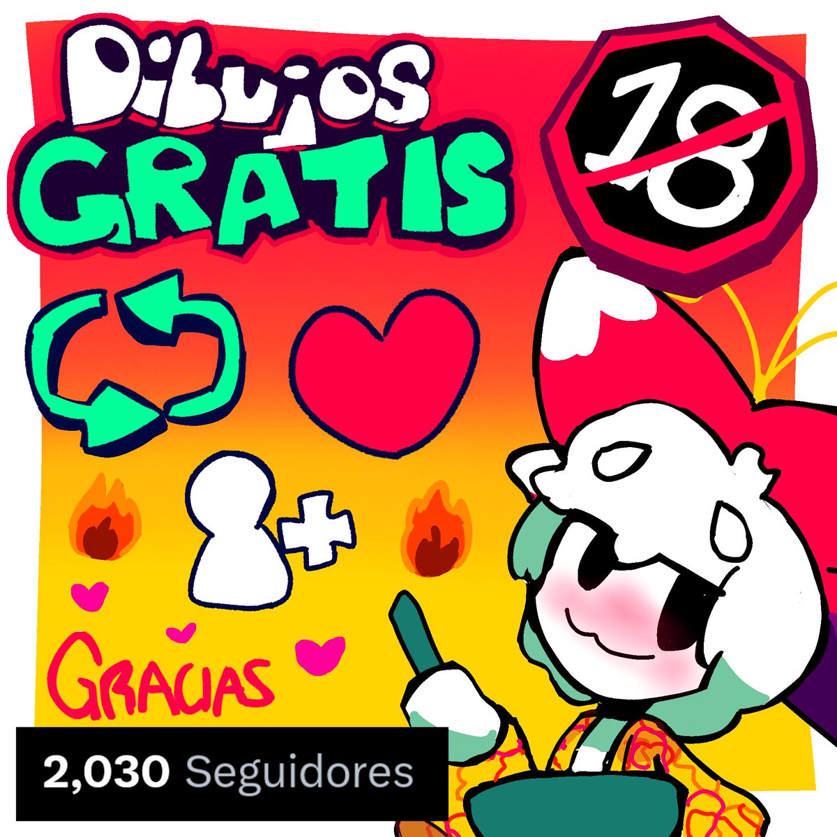 #DinamicaSui
🔥¡DIBUJOS 🔞 GRATIS! 🔥
Pueden ser personajes u OCs

Para participar
Retweet 🔄, Follow ➕, Like ❤️ y comenta el OC o Personaje

Esta semana ESCOGERE 8 PERSONAJES. Serán dibujos sencillos sin fondo.

LOS GANADORES SE SUBIRÁN EN MI CUENTA ALT <a href="/NoSuirencito/">Sui en Medias 🔞</a>
Suerte 🪷
