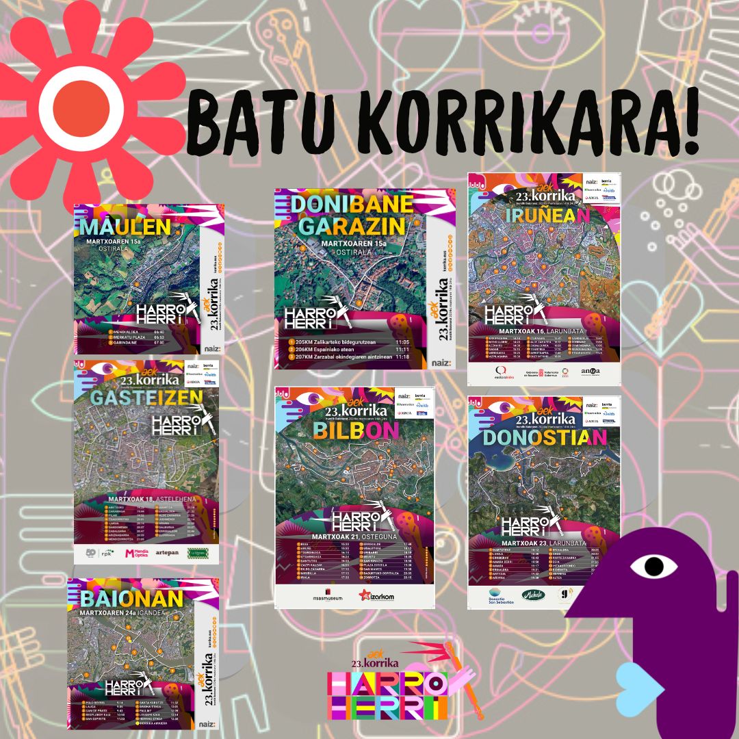 😍Heldu da eguna.
🏃‍♀️Zu non batuko zara 23.KORRIKAra?
🤩Hamaika egun eta hamar gautan Euskal Herriko zazpi lurraldeak zeharkatuko ditu euskararen aldeko ekimenak 👇
korrika.eus/eu/bloga/item/…
#KORRIKA #HarroHerri #23KORRIKA
