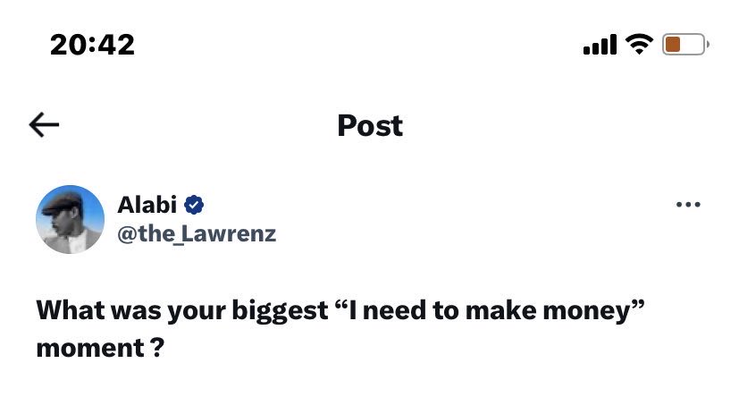 MathieuSzn_'s tweet photo. What was your biggest "I need to make money" moment?

Thread 🍷 https://t.co/WIStchJRE2