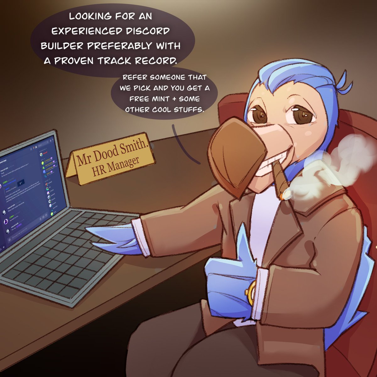 Gm Legends ☀️🦤

If you’re adept in discord building or know someone who is, this is for you. 👇