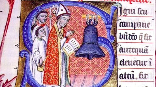 FrPittoresque's tweet photo. 🔴 𝐈𝐋 𝐘 𝐀 𝟏𝟎𝟓𝟔 𝐀𝐍𝐒 | Le #14Mars 968 : consécration de l’usage de #baptiser les #cloches. D'abord entachée de superstition, le #baptême des cloches parrainées par de riches donateurs divise longtemps le #clergé ➽ https://t.co/jWzchRWX2X https://t.co/yud40sTxqH