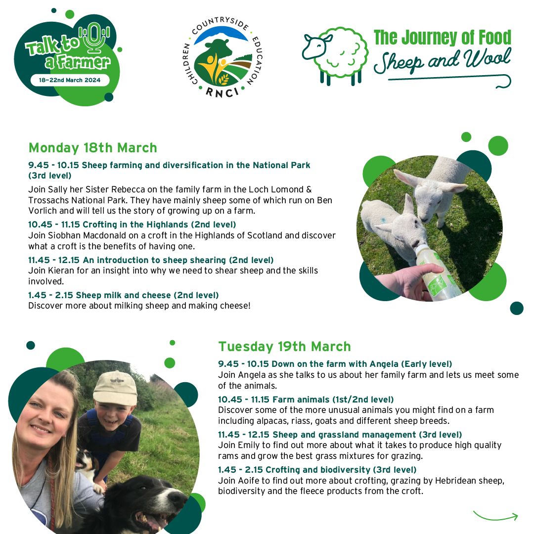 TheRHET's tweet photo. Join us on Monday 18th March to hear from Sally and Rebecca from @‌FarmsDuncan talking about their farming journey. Discover more about crofting @‌RHETHighlandCI, sheep shearing @‌lomondRHET and milking sheep @‌ErringtonCheese @rhet_lothian

Register here: https://t.co/iYZ7XIj4lt https://t.co/Od6UmQu06S