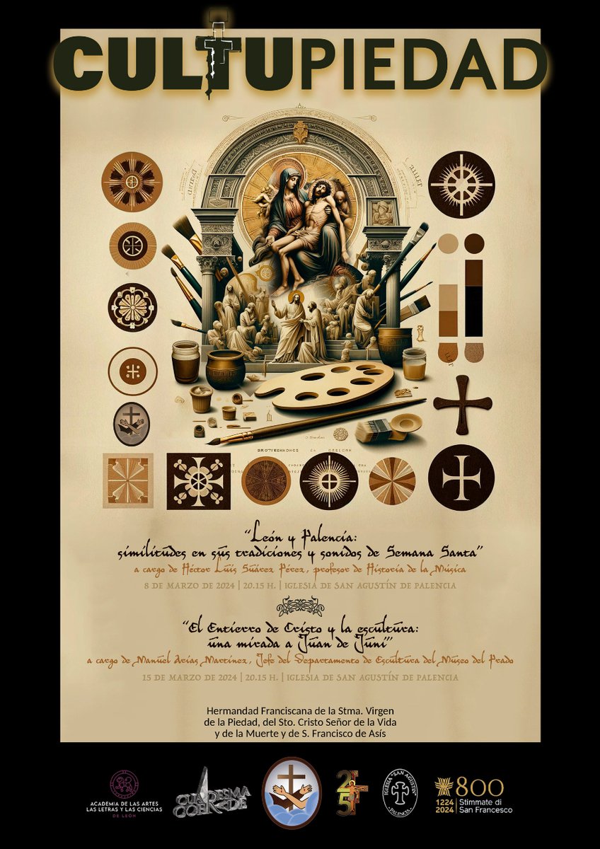 Diseño colaborativo con la Hermandad Franciscana de la Santísima Virgen de la Piedad de #Palencia | drestudio.es