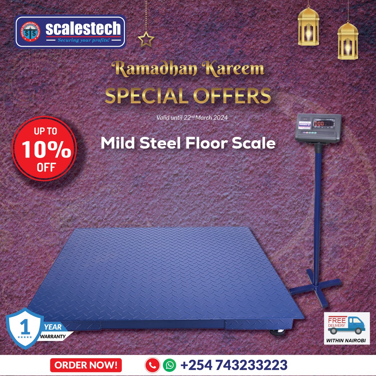 ScalestechLtd's tweet photo. High-Quality floor scale manufactured by scalestech; ideal for industrial applications
For Inquiries
Call/WhatsApp
+254743233223
πWe deliver countrywide
| Jowie Sharon Kate Remotask #SimbaAratiExposed kamiti kaguchia nick Mwendwa Monica Kimani Sodom and Gomorrah Butita | https://t.co/sYA4MDMVyN