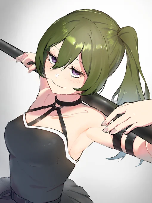 大体なんでも切る魔法を使いたそうなユーベルの絵描きました#フリーレン #frieren 