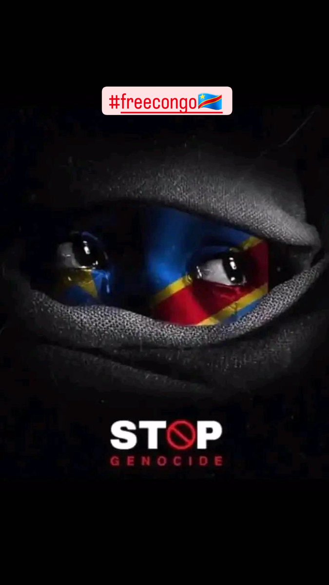 JosueOtshwe's tweet photo. @MFA_China Use the same energy to stop the #GenocideInDRC https://t.co/jN6eXfMCgJ
