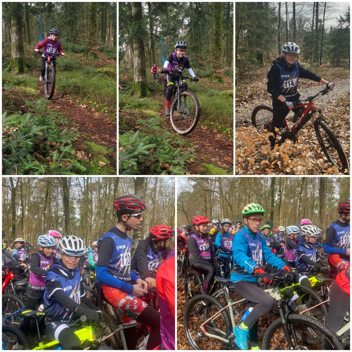 ASBALZAC's tweet photo. VTT @ASBALZAC  Champion départemental 🏅 par équipes mixtes en catégorie "établissement" et "sport-partagé". Rallye enduro, relais et trial pour les élèves du @CollegeBalzac61 sous la responsabilité des enseignants et jeunes officiels du collège #UNSS #APPN #ECOUVES https://t.co/bpFDWyIITS