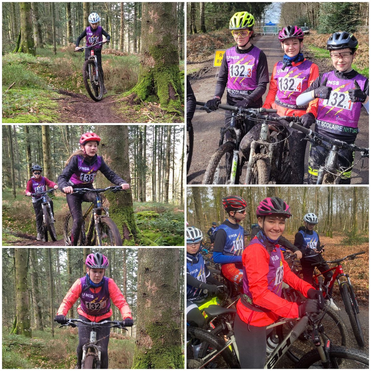 ASBALZAC's tweet photo. VTT @ASBALZAC  Champion départemental 🏅 par équipes mixtes en catégorie "établissement" et "sport-partagé". Rallye enduro, relais et trial pour les élèves du @CollegeBalzac61 sous la responsabilité des enseignants et jeunes officiels du collège #UNSS #APPN #ECOUVES https://t.co/bpFDWyIITS