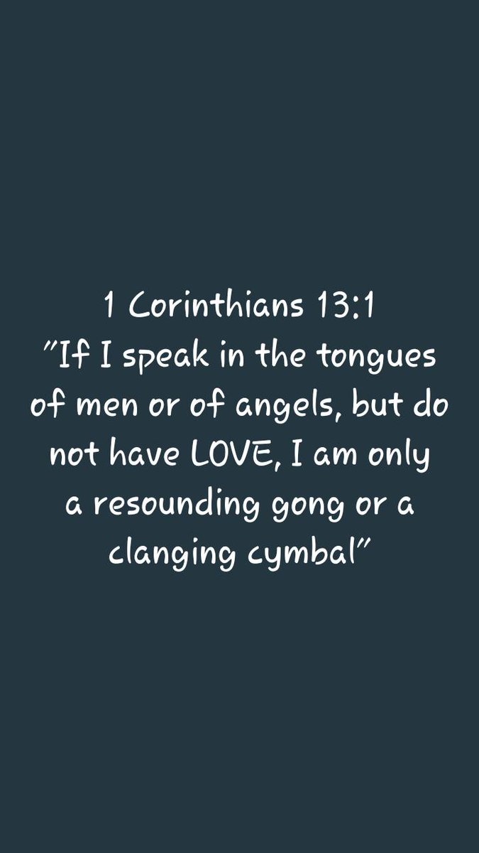 KassamPersis's tweet photo. #13dayschallenge
#1Corinthians13 https://t.co/bG8NM1B97H