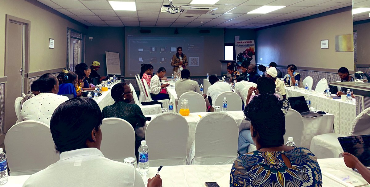 To #InspireIncusion in Women’s month, we’re hosting the 2024 Platform on Gender, Climate & Extractives with @CNRG_ZIM @ZELA_Infor @zawima_org @ActionAidZim #IWD Currently, Ministry of Women’s Affairs is presenting on the opportunities available for women through government