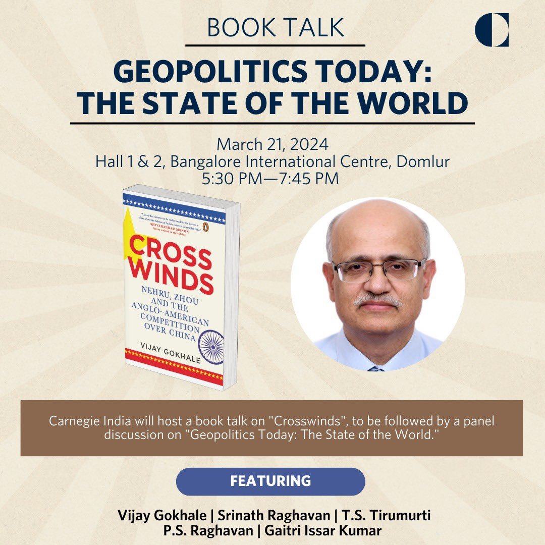 Vijay Gokhale tweet media