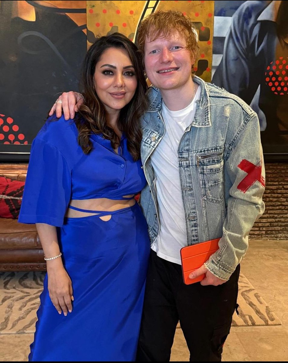 .@edsheeran 
@gaurikhan 

#DyavolX @iamsrk 

@DyavolxOfficial