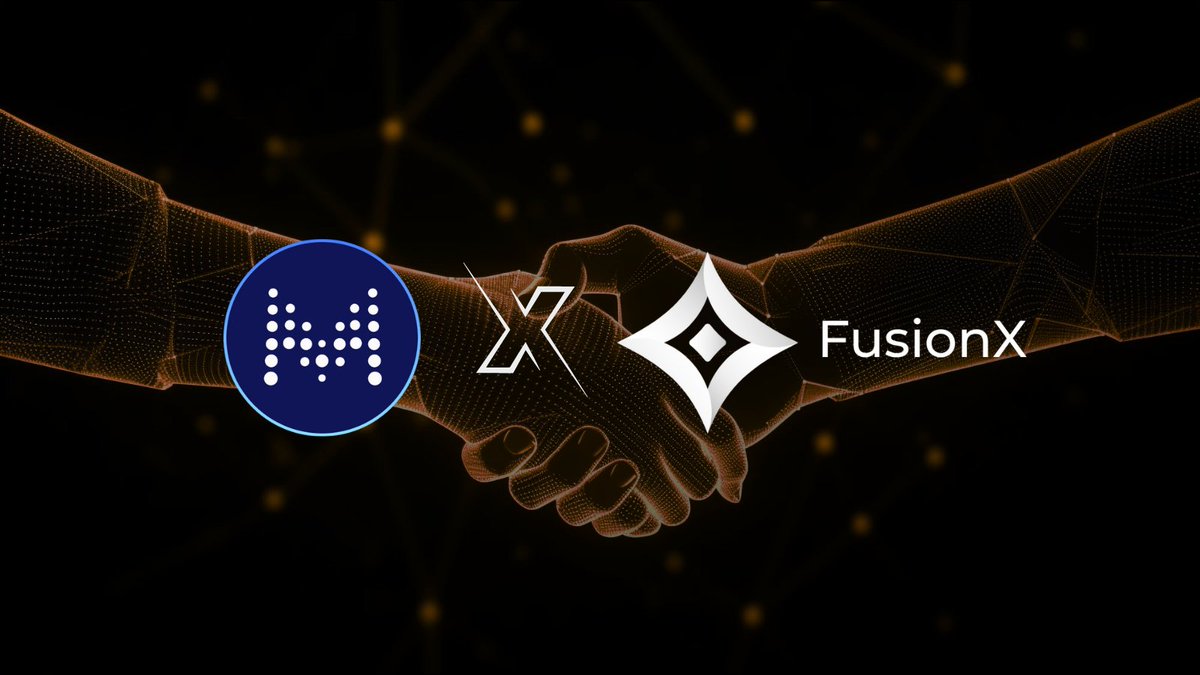 FusionX_Finance's tweet photo. BIG NEWS #FusionFam! π
We're joining forces with @MuitoFinance,the full-scale Yield Aggregator on @0xMantle & that's huge to beef up our portfolios.
Now, you've got even more ways to stake, earn, & skyrocket your DeFi journey.
Let's shake up the world of #DeFiOnMantle π https://t.co/pMuoGjpoSU