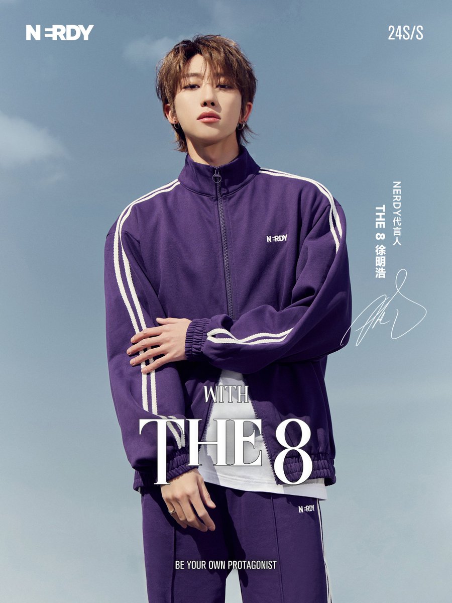 WorldwideCarats's tweet image. [INFO] THE8 is now officially announced as the newest Brand Ambassador of NERDY via NERDY CHINA Weibo. 🐸

"Creating diverse trends, depicting infinite possibilities ♾️, #BeTheProtagonistOfYourLife#"

"Welcome Xu Minghao as the Brand Ambassador for NERDY, interpreting the new…