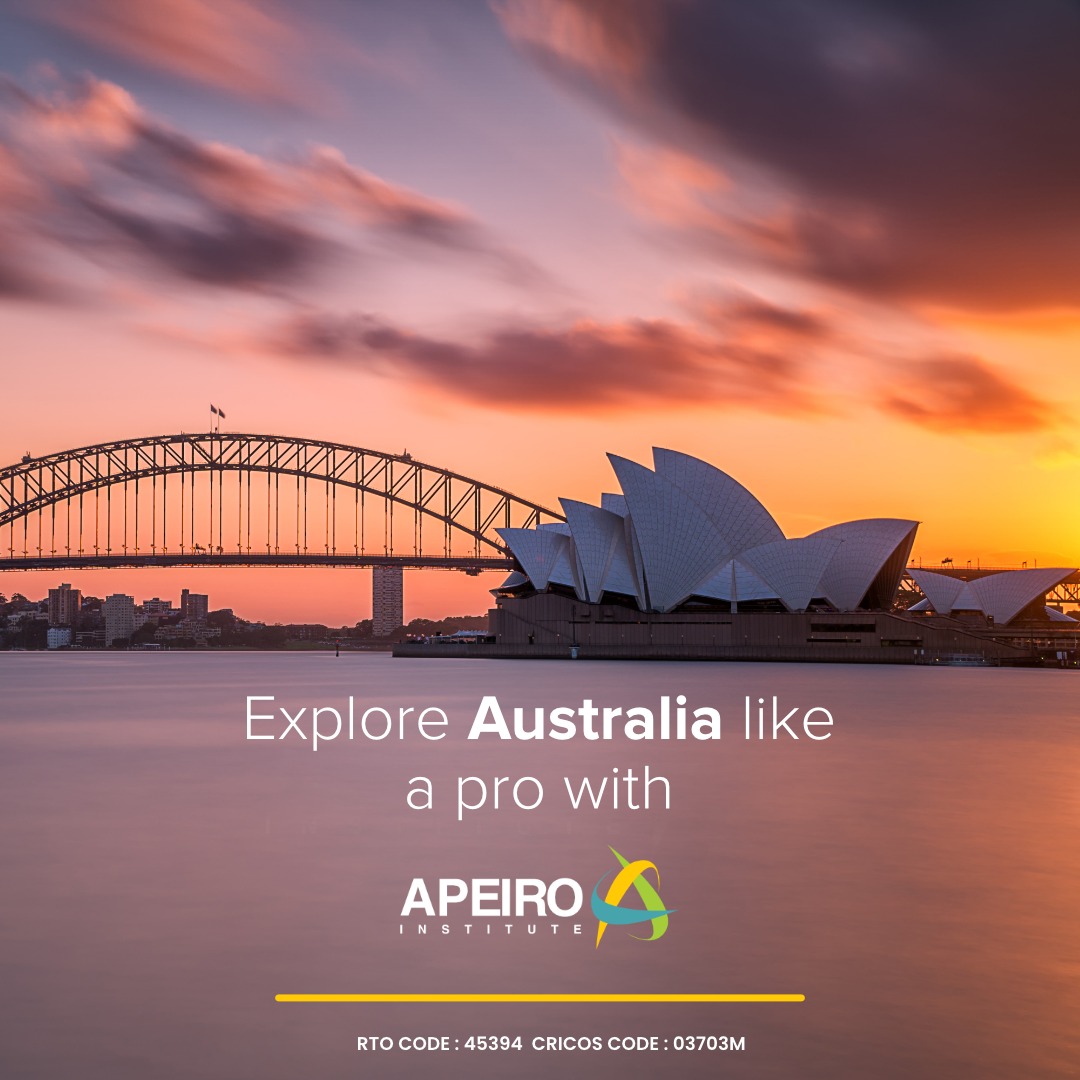 Learn how to navigate in Australia. From city slickers on public transport to adventurous road trippers, this guide has you covered.

Swipe through for insider tips on getting around Oz!

#ApeiroInstitute #Apeiro #ExploreAustralia #StudentLife #TravelHacks #GettingAround