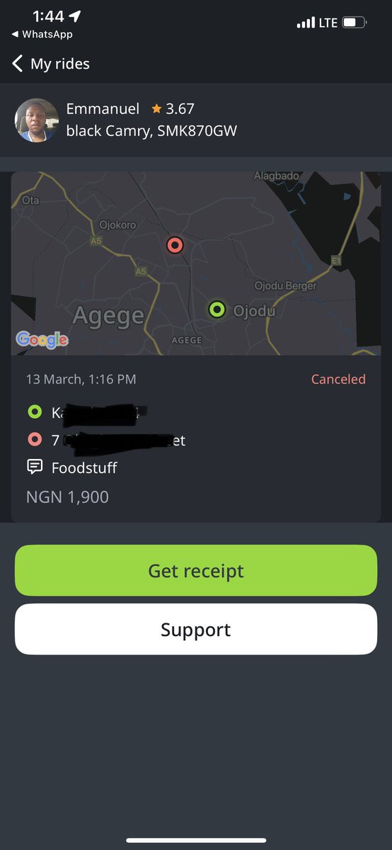 iphhy's tweet photo. Kindly repost pls 🙏🏽
This man Okoronkwo Emmanuel Emeka is a @inDrive driver that was meant to deliver a Ramadan food package yesterday.
He picked up , canceled the ride as soon as he left my side and no one has heard from him since yesterday afternoon. https://t.co/RqhRmqtvEM