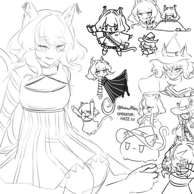 Haze only🐈‍⬛🧙‍♀️

#arknights #アークナイツ #明日方舟 