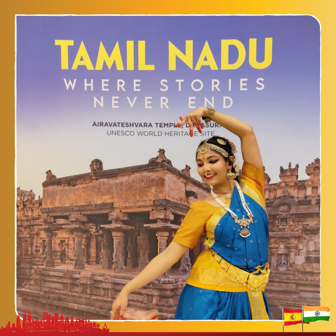 Tamil Nadu roadshow in Barcelona brought together key industry players from Spain. Dr. K. Manivasan I.A.S. featured a keynote presentation which captivated the audience, highlighting Tamil Nadu's unique offerings. This is expected to boost tourist arrivals from Spain to TN.