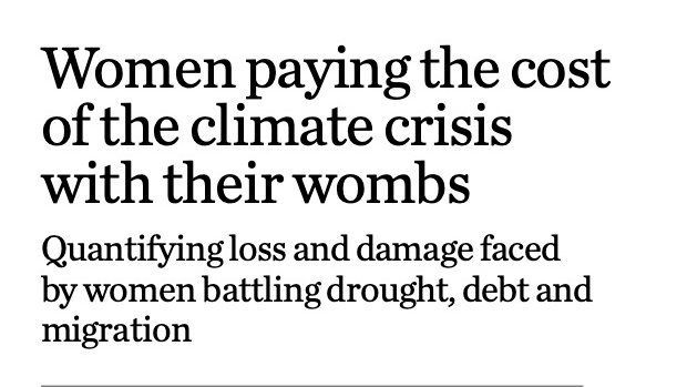 Women in India's Maharashtra state are having hysterectomies as young as 25. We see the same in Bangladesh because of salinity-related uterine diseases. At the heart of both is climate change. How much more must we pay?! iied.org/sites/default/… @IIED
