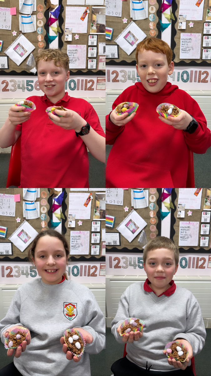 MidCalder_PS's tweet photo. P6/7 have been looking at procedural writing. They made some Easter baskets and noted the language features and text structures! #PMWriting #Writing #Procedure @wl_literacy https://t.co/XU5aTCoRvx
