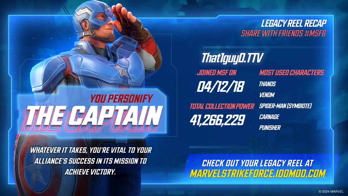 That1GuyD_'s tweet photo. I’ve had a longer relationship with @MarvelStrikeF than I did with my ex wife. 

#MSF6 https://t.co/3PNiHzX6Ji