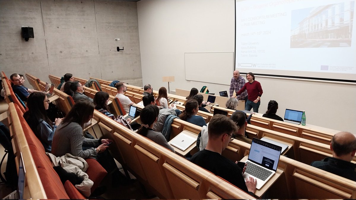 BOWProjectEU's tweet photo. #BOWProject is in Tallin in one of the almost final Consortium Meetings of the project, before it ends at the end of this year. Let us begin!
Thanks to @hansabiomed for hosting us ☺️ https://t.co/VNS4gexiIQ