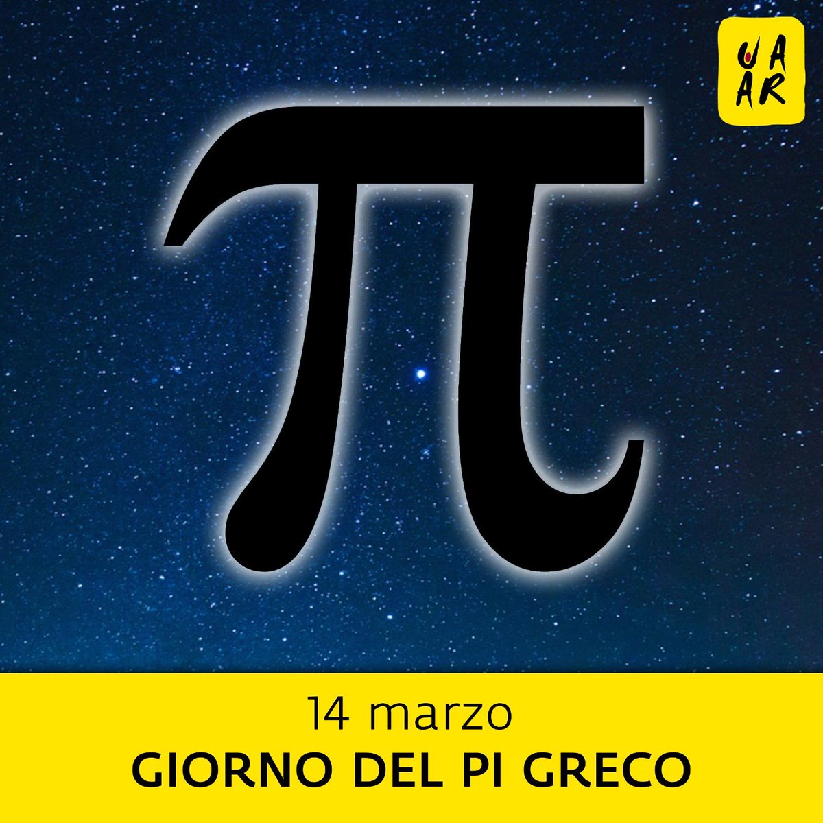 UAAR_it's tweet photo. Oggi si festeggia il #pigreco da un'idea del fisico Larry Shaw nel 1988. Giornata per celebrare l'importanza della #matematica e della sua divulgazione, riconosciuta nel 2009 dalla Camera Usa. Proprio il #14marzo nasce Albert Einstein (1879) e muore Stephen Hawking (2018). https://t.co/ojO4Qnq9b7