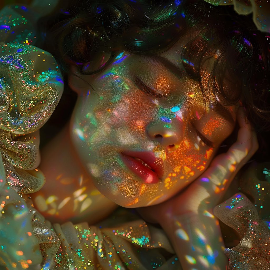 Ai_NSG's tweet photo. Lost in a celestial dream, adorned with the light of a thousand stars ✨ #aiart #digitalart #scifi #fantasy #dreams #celestial https://t.co/rf8F9NY2gd