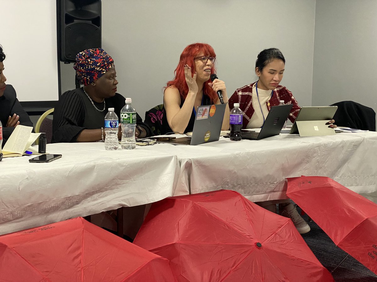Strengthening economic empowernment for sex workers is a crucial step towards equality and justice. Some of the disscussion on a parrallel event on ‘strengthening Economic empowernment for sex workers’ by @GlobalSexWork at #CSW68