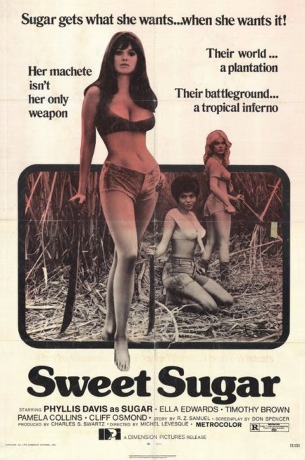 AngusKohm's tweet photo. Sweet Sugar (1972) by #MichelLevesque
w/#PhyllisDavis #Ellaraino #PamelaCollins
A fun loving traveler is entrapped by a corrupt cop and sent to a female prison camp deep in the tropical jungles of South America.
“Her Machete isn't her only weapon!”
#WomenInPrison #Exploitation https://t.co/7MIR1GuyWh